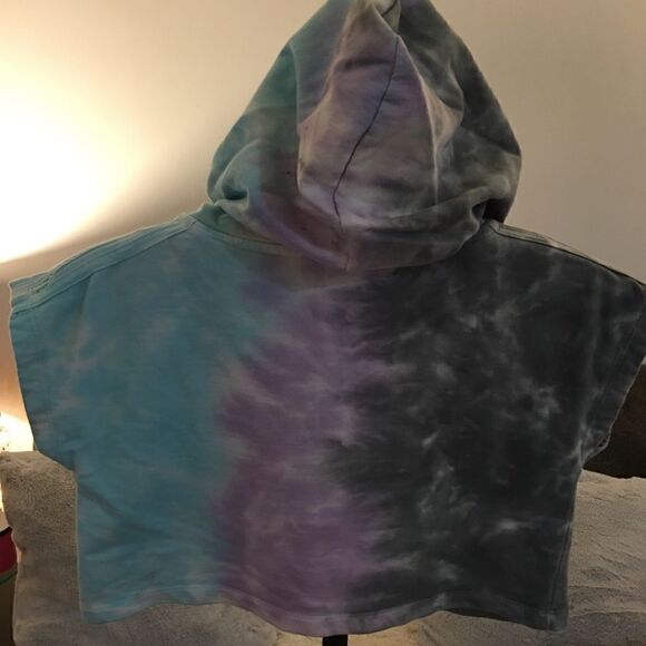 KEY WEST CROPPED TYE DYE HOODIE - Picture 2 of 4
